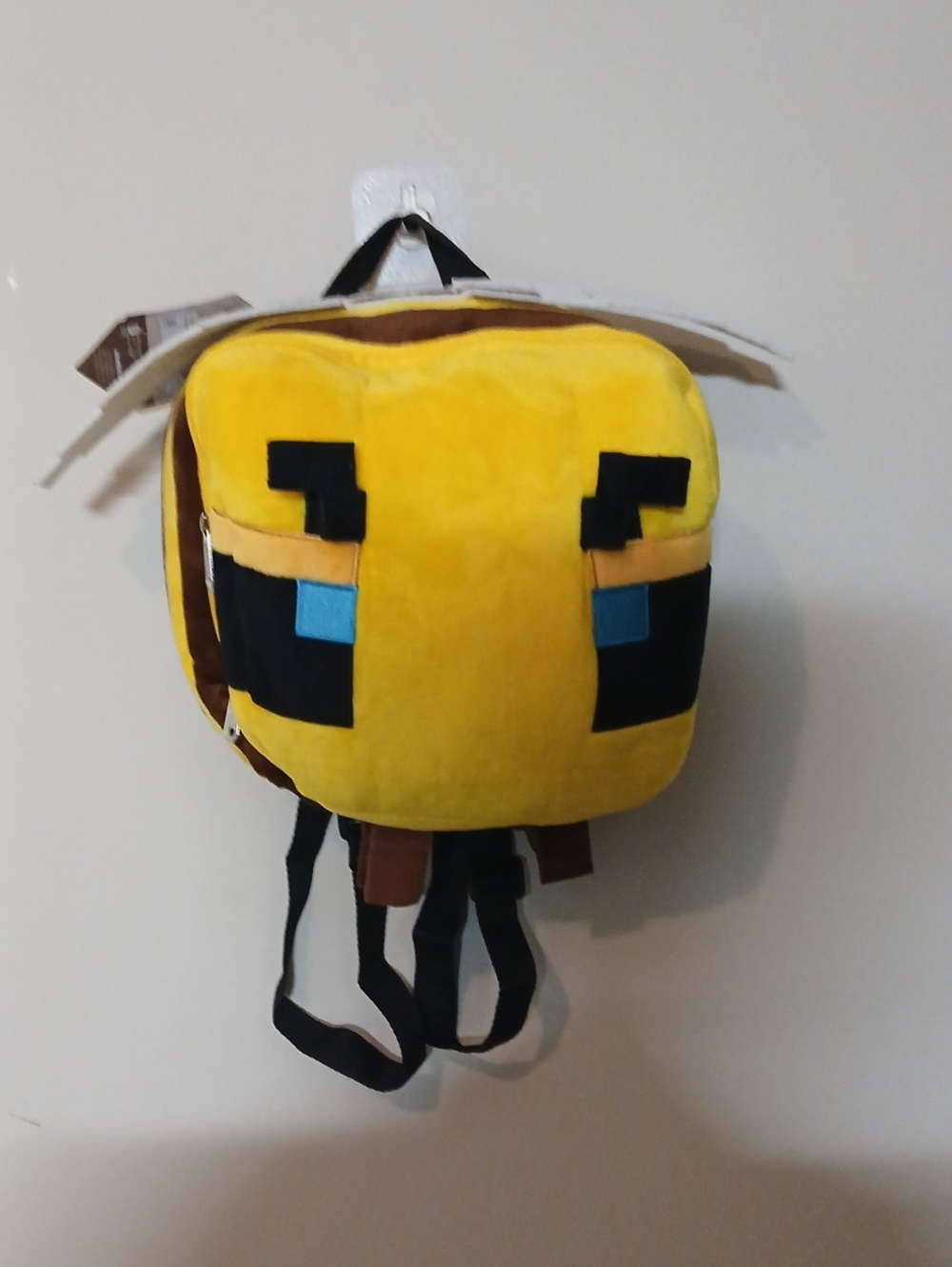 Yellow Plush Cube Backpack - Kids' Mini Daypack